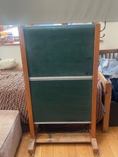 vintage school black board /chalk board
