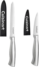 Cuisinart Classic 4pc Serrated Utility Paring Knife Set with Blade Guards
