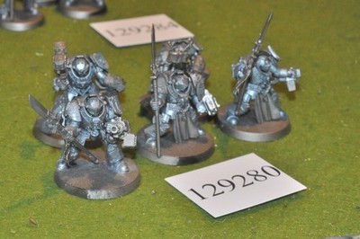 sci fi / grey knights - 5 Paladine Terminatoren 40k Warhammer - (129280)
