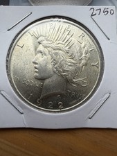 1922 Peace Dollar - BU - As Shown! (#2750)