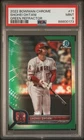 Shohei Ohtani 2022 Bowman Chrome Green Refractor /99 #71 PSA 9 MINT Angels