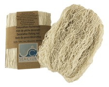 Decoration - Fishing net made of Cotton 400 x 200 cm (157.5 x 78.7 IN) NATURE