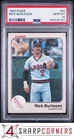 1983 Fleer Baseball Rick Burleson #80 PSA 9