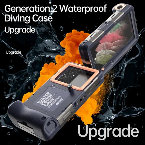 Tauchen Handy Hülle für iPhone 15 Wasserdicht Hüllen Cover für Samsung S22 S23 Huawei - Bild 2 von 22