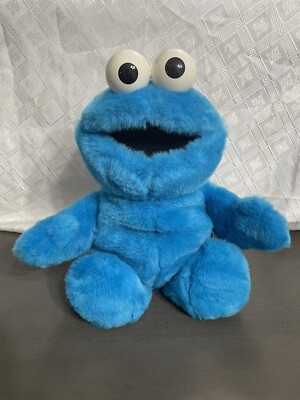 Tickle Me Cookie Monster Vintage 97 Tyco Talking Stuffed Plush Toy Sesame Street