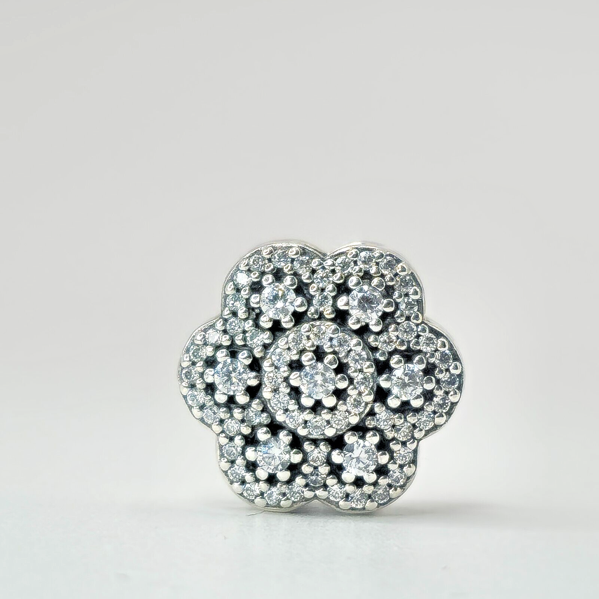 New Authentic PANDORA CRYSTALIZED FLORAL CHARM 791998CZ | eBay