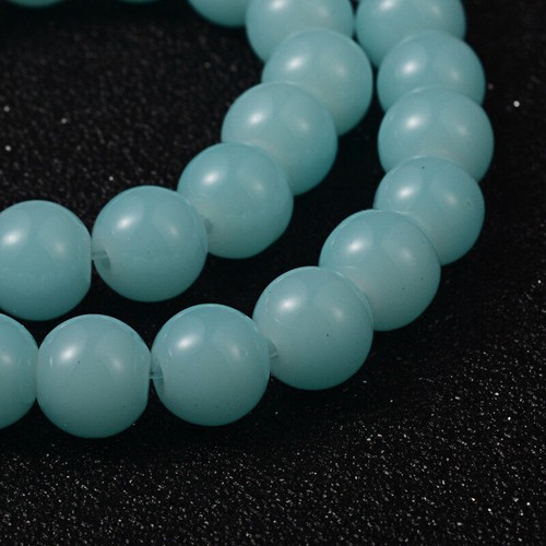Jade Perlen 6/8/10mm Kugel Halbedelstein Schmuck Design - Bild 14 von 17