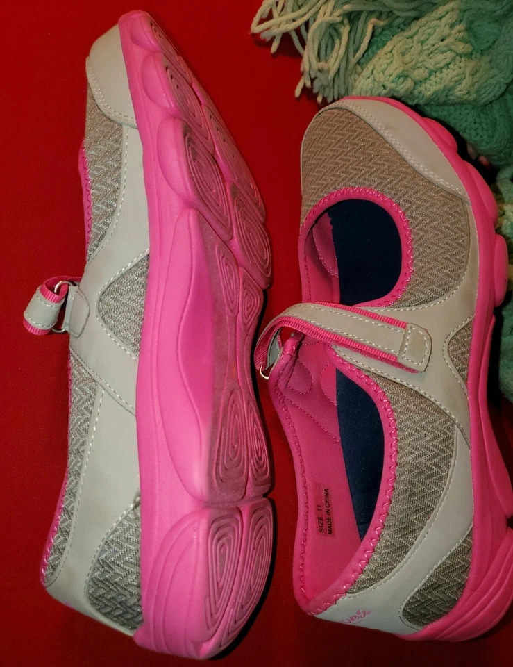 Изгибы для женщин серый и розовый размер 11 спортивная обувь - Изображение 4 из 4