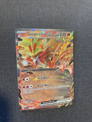 gouging fire ex pokemon card value  188/162 [R][C] Heat Blast (60) Attack 2 Gouging Fire ex #98 Prices