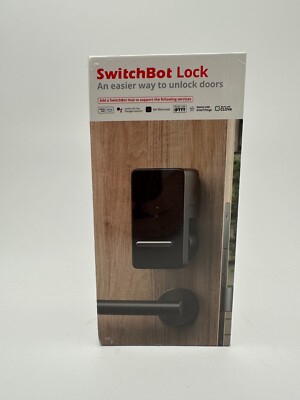SwitchBot Smart Lock, Bluetooth Electronic Deadbolt Keyless Entry Door Lock