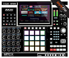 Akai MPC-X SE Skin Black Protective Decal StyleFlip Skins