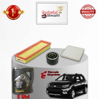 Set Service 3 Filter Und ÖL Dacia Sandero II 1.6 75KW 102CV Von 2015->