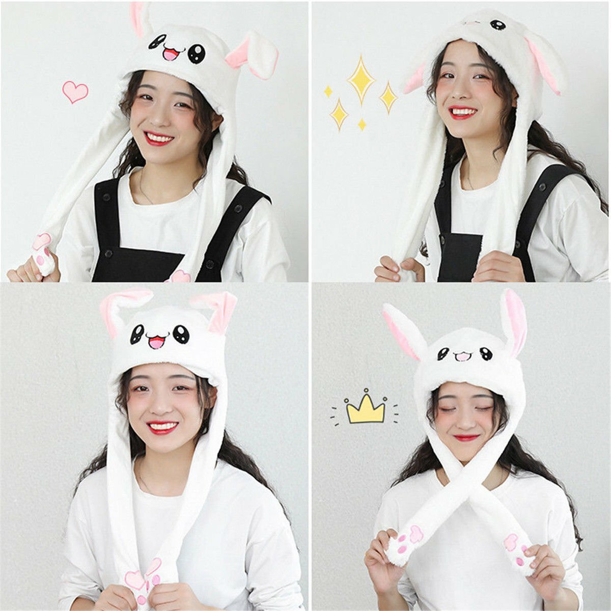 Купить Rabbit Hat Ear Moving Jumping 