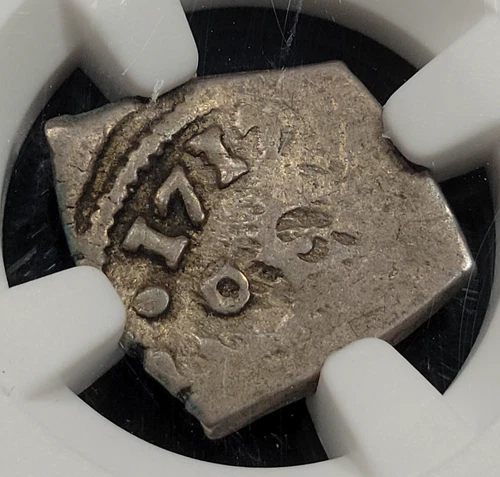 1715 FULL DATE Mexico Cob 1/2 Real NGC F15 Incredible 4-digit Date *J448