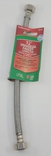 Fluidmaster B4F12U Faucet Connector Braided, Stainless Steel, 1/2" x 12" Long