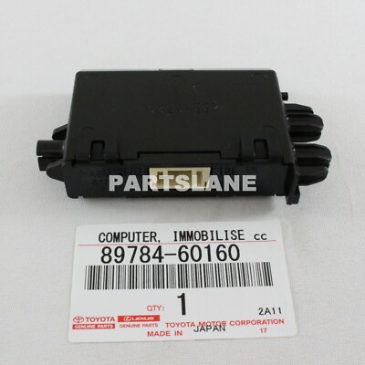 Toyota Land Cruiser Prado OEM Genuine Immobilizer Code Computer