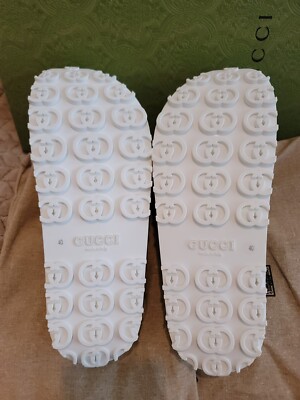 Gucci | Shoes | Gucci Womens Miami Embossed Platform Slides  Gucci Women’s Miami Embossed Platform Slides - Off White main image 2