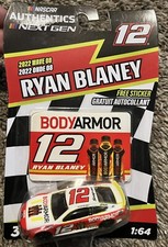 2022 Ryan Blaney 12 BODYARMOR 1:64 Nascar Authentics Wave 8