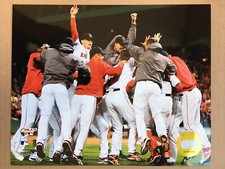 Boston Red Sox Celebrate 2007 World Series Glossy 8 X 10 Photo DM1