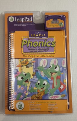 LeapFrog LeapPad  The Day Leap Ate Olives  Phonics Lesson 4 Consonants & Vowel U