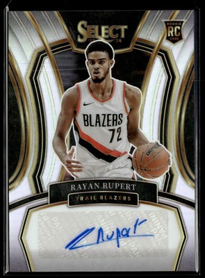 2023-24 Panini Select Rayan Rupert RC Auto /249 #RS-RUP