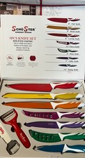 Set 9 coltelli multicolore + 2 pz omaggio!