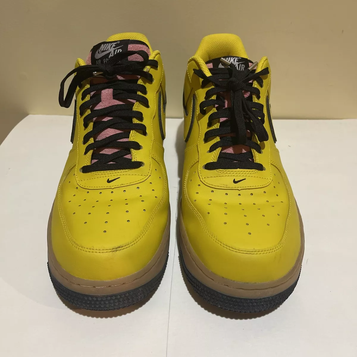 Nike Air Force 1 '07 LV8 3 Quality Made Men’s Size 12 Yellow CZ7939-700 B165