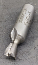 Greenlee Left Hand Carbide Tipped Dovetail Router Bit 3/8" CD 9&deg; LDT6-8 USA