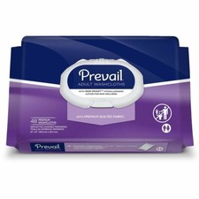 Prevail Adult Quilted Washcloth Personal Wipe, with Lotion, WW-910 - Pack of 48
