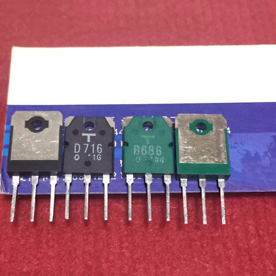 TS 216 G 5 Paia Di Transistor SANKEN MP1620 & MN2488 - Per Amplificatori Audio, Ricambio Di Alta Qualità Transistor Audio - Foto 6