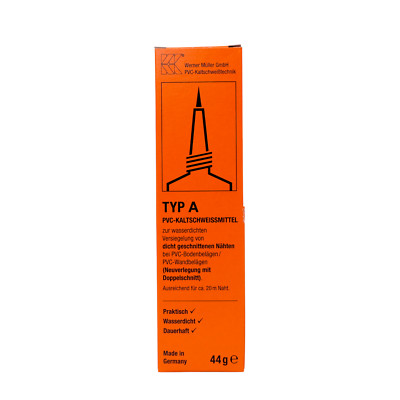 Werner-Mueller PVC-Kaltschweissmittel Typ A für PVC-Böden 44g für 20 m Naht