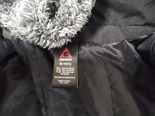 Gerry boys youth winter hooded 2 in1 jacket boys size M 10/12 - Picture 21 of 21