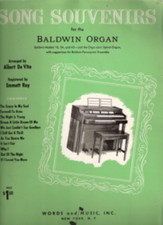 Song Souvenirs for the Baldwin Organ