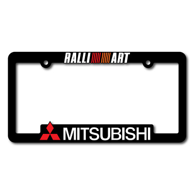 MITSUBISHI-License-Plate-Frames-RALLIART-EVO-Lancer-Evolution-X-6-7-8-9-10-11-12
