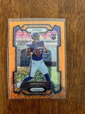 2023 Panini Prizm Jaren Hall Orange Disco Rookie Card #367