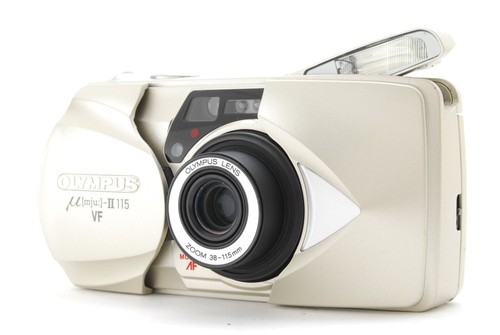 Olympus Mju II Point & Shoot Film Camera For Parts Or Repair. READ