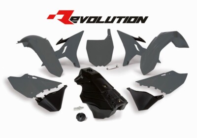 Plastic Fairing Kit Restyling YAMAHA YZ 125 250 2002 - 2021 RTech Tank