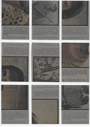 1967 Planet Of The Apes - 66 Card Basic/Base Set - Topps 1975 - Good Condition - Picture 15 of 22