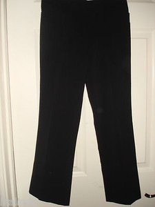 girls black dress pants