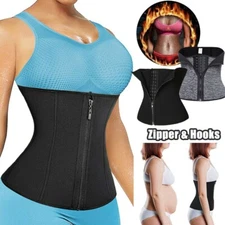 Women Neoprene Sauna Sweat Waist Trainer Weight Loss Workout Belt Bdoy Shaper