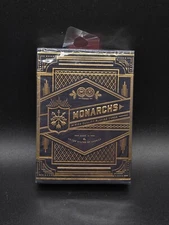 Monarchs BLUE (Navy) Theory 11 Poker Size Playing Cards for Magicians 1 Deck USA