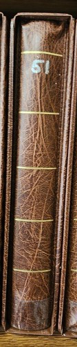 PADDED THREE RING BINDER WITH SLIPCASE EMPTY