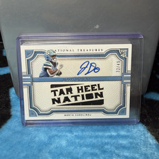 Panini 2023 National Treasures Rookie Patch Auto Josh Downs #175 Purple/49 Colts