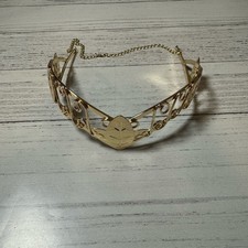 Gold Leaf Headdress Festival Medieval Renaissance Wedding