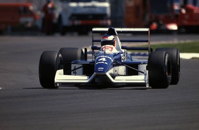 Jean Alesi Tyrrell 019 Ford British GP at Silverstone on July 15 1- Old Photo 7