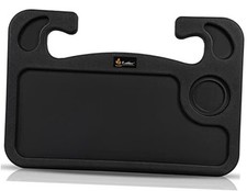 2 in 1 Car Steering Wheel Desk, Tray for Laptop Car Mount with Pen Black