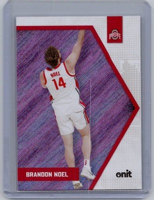 2025-26 Onit Ohio State Basketball - Brandon Noel Purple Shimmer 