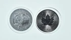 Lot 2 1 Oz Silver Rounds 2021 Niue 2 Dollars - 2018 Canada 5 Dollars *104