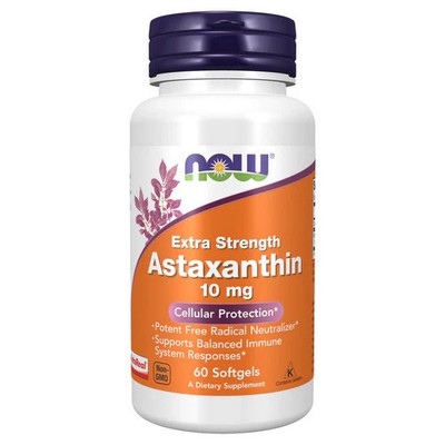 Astaxanthin 60 sgels 10 mg by Now Foods