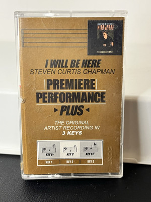 Premiere Performance Plus Steven Curtis Chapman Cassette VGT Music 